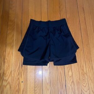 🥳3 for 10$🥳Black Tiered Athletic Shorts